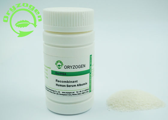 Gevriesdroogde Lichte Beige Kleur 6.4-7.4 PH van de Poeder Recombinante Menselijke Albumine