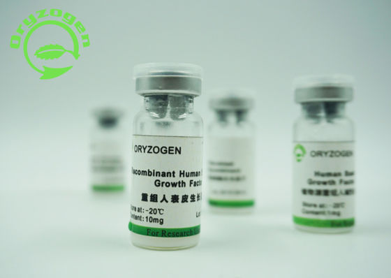 De hoge van de de Factorenegf Groei van de Bio-activiteit Recombinante Menselijke Epidermale Groei Bepaalde sds-PAGINA van de de Factoren98% Zuiverheid