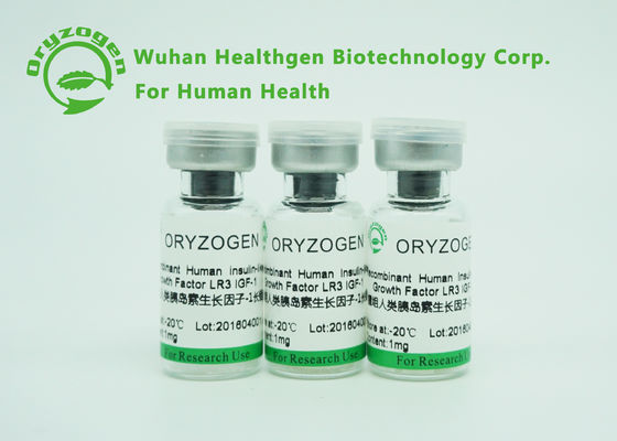 Hoge Bio-activiteit Recombinante IGF 1 Lange die R3 met Mannitolstabilisator wordt gevriesdroogd