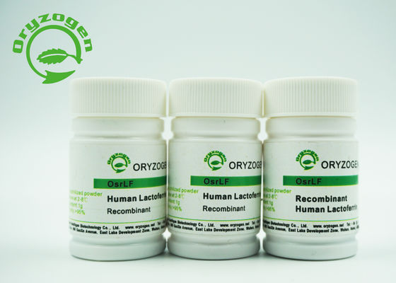 80KD recombinante Menselijke Eiwitlactoferrin Geen Dierlijke Component voor Schoonheidsmiddelen
