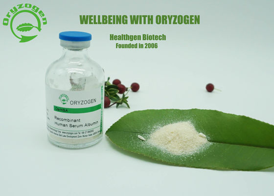 Lichte Beige Recombinante Menselijke Serumalbumine 66.5kD Anti - het Verouderen Organische Plantaardige oorsprong