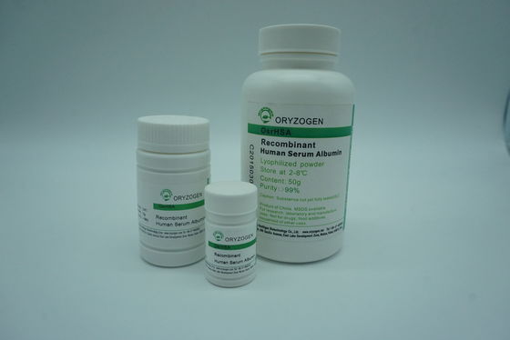 De installatie leidde Recombinant af HEEFT OsrHSA toont Zelfde Immunogenicity zoals pHSA