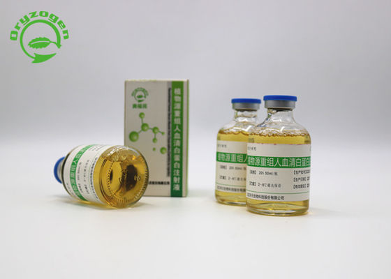 Van celcryopreservation de Recombinante Menselijke Vloeibare 99% Zuiverheid van de het Serumalbumine rHSA