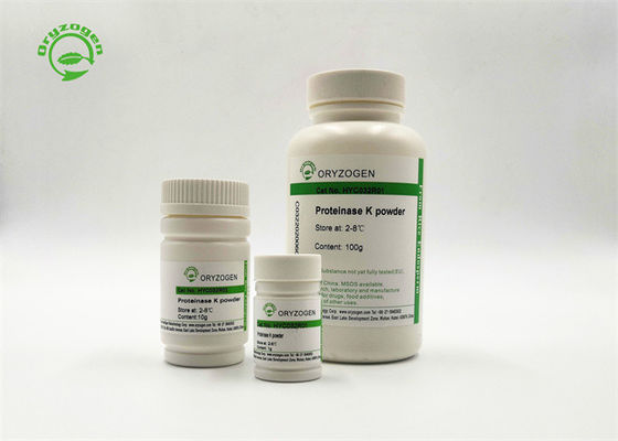 De recombinante van de de Biologierang van het Proteïnasek Poeder Moleculaire van de de Hoge Zuiverheidsproteïnase k grootte 100g